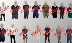 Kırmızı bültenle aranan 14 kişi yakalandı