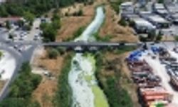 Lüleburgaz Deresi'nin rengi değişti