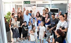 Sünnet olan çocuklar şölene hazırlanıyor