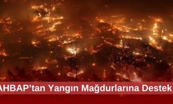AHBAP’tan Yangın Mağdurlarına Destek