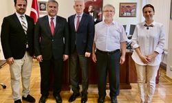 Rektör Adıgüzel eğitim temaslarına Bulgaristan’da devam etti