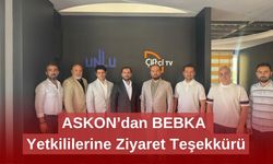 ASKON’dan BEBKA Yetkililerine Ziyaret Teşekkürü