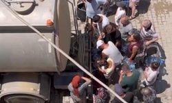 Su krizi büyüyor: Vatandaşlar tanker ve çeşme önlerinde kuyrukta