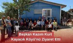 Başkan Kazım Kurt, Kayacık Köyü’nü Ziyaret Etti
