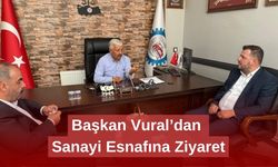 Başkan Vural’dan Sanayi Esnafına Ziyaret