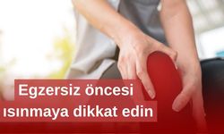 Isınmadan spor yapmayın!