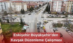 Eskişehir Büyükşehir’den Kavşak Düzenleme Çalışması