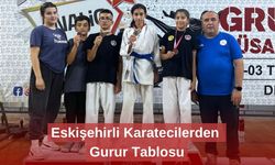 Eskişehirli Karatecilerden Gurur Tablosu