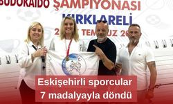 Eskişehirli sporcular 7 madalyayla döndü