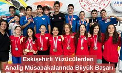 Eskişehirli Yüzücülerden Analig Müsabakalarında Büyük Başarı