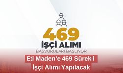 Eti Maden’e 469 Sürekli İşçi Alımı Yapılacak