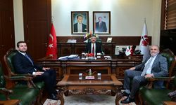 Osman Yüksel ve Emre Kaya’dan Vali Aksoy’a Ziyaret