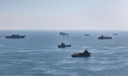 AKINCI TİHA'nın İDEF provası havadan görüntülendi