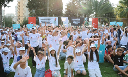 Yüzlerce öğrenci yaz spor şenliğinde buluştu