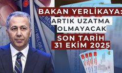 Sürücü belgeleri yenileme süresi uzatıldı