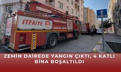 Eskişehir'de yangın nedeniyle bina tahliye edildi