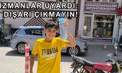 O' ilçede sıcaklık 42 dereceye kadar yükseldi