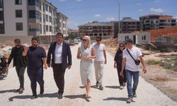 Yeni Yerleşim Alanlarına Asfaltlama Çalışması Yapılıyor