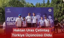 Haktan Uras Çetintaş Türkiye Üçüncüsü Oldu