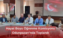 Hayat Boyu Öğrenme Komisyonu Odunpazarı’nda Toplandı