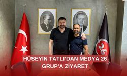 Ünlü şarkıcı Tatlı’dan  Medya 26 Grup’a ziyaret
