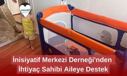 İnisiyatif Merkezi Derneği'nden İhtiyaç Sahibi Aileye Destek