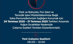 Aşırı sıcaklara karşı mesai düzenlemesi
