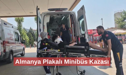 Şarampole yuvarlanan minibüsteki 4 kişi yaralandı
