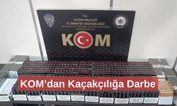 KOM ekiplerinden kaçakçılık baskını