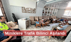 Yaz Kur’an Kursu öğrencilerine trafik eğitimi