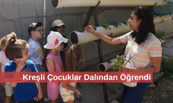 Kreş öğrencileri Anadolu Üniversitesi serasını ziyaret etti