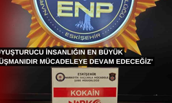 Eskişehir polisi 1 kilo kokain ele geçirdi