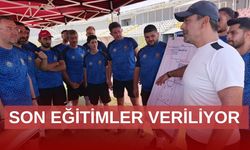 UEFA C Antrenör kursunda son eğitimler veriliyor