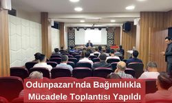 Odunpazarı’nda Bağımlılıkla Mücadele Toplantısı Yapıldı