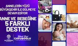 Anne ve bebeğine 5 farklı destek