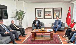 Rektör Adıgüzel, Erbil Başkonsolosluğunu ziyaret etti