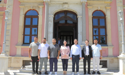 Altın Kemer Yılı öncesi pehlivanlardan ziyaret