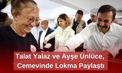Talat Yalaz ve Ayşe Ünlüce, Cemevinde Lokma Paylaştı