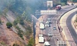 Yangına Müdahele TOMA'dan Geldi