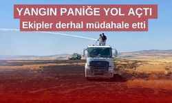 Yangına hızla müdahale edildi