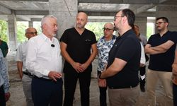 Rektör Saltan: “Bu binayı gördükçe heyecanlanıyoruz”