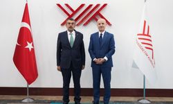 Bakanı Tekin'den YÖK Başkanı Özvar'a ziyaret