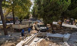 Park yenileme çalışmaları başladı
