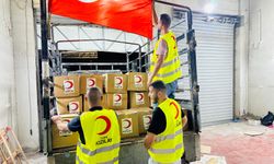 Türk Kızılay'dan Batı Şeria'ya gıda yardımı