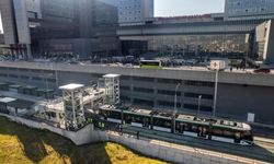 Şehir Hastanesi tramvay hattı rekor kırdı