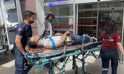 Yüksekten düşen bir inşaat işçisi yaralandı