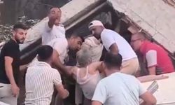 Yıkılan binadan 1 kişi kurtarıldı