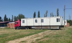 Depremin Ardından AFAD Konteynerleri Sındırgı'da