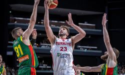 Hazırlık maçı: Litvanya: 81 - Türkiye: 84