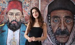 Elazığlı genç mühendis, halı üzerine portre çizimleriyle dünyaya açıldı